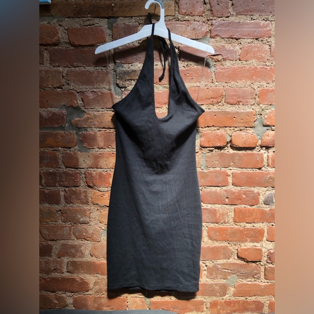 Black Casual Mini Dress